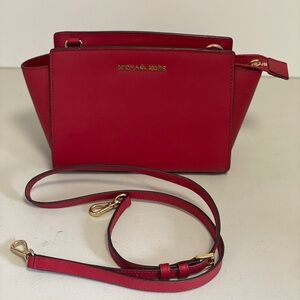 Michael Kors Crossbody Bag, Red